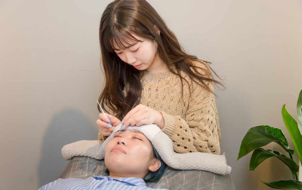 ヘアサロンとアイラッシュサロンがひとつになった